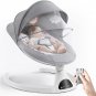 Baby Swing for Infants, Electric Portable Baby Swing for Newborn, Bluetooth Touc