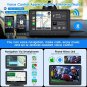 7-Inch Portable Car Stereo with Dash Cam, Apple Carplay and Android Auto Bluetoo