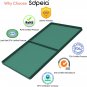 Under Sink Mat, Upgrade 2 PCS Set Interlocking Kitchen Bathroom Cabinet Mats Wat