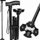 Folding Walking Cane for Men & Women - Foldable, Lightweight & Sturdy, Autonomou