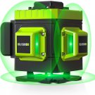 Susbie Laser Level -3X360° Cross Line Laser for Construction and Picture Hanging