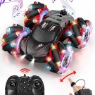 RC Stunt Car, 2.4Ghz 4WD Gesture Sensing Remote Control Car with Cool Light and