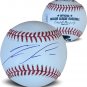 Ronald Acuna Jr Autographed MLB Signed Baseball JSA COA with Display Case