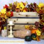 Fall Maple Leaf Garland, 2 Pack Artificial Maple Garland Autumn, 5.9Ft/Piece Han