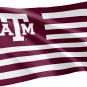 Texas A&M University Flag Aggies TAMU Flags Banners 100% Polyester Indoor Outdoo