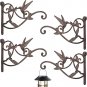 Plant Hanger Bracket Outdoor, 4 Pack Hanging Plant Bracket Heavy Duty, Garden Pl