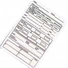 Smitty Football Official Plastic Game Card