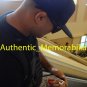 B.J. Penn Autographed  8X8  Octagon W/PROOF, Picture of BJ Signing for Us, PSA/D