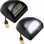 Full LED License Plate Light Tag Lamp Assembly Replacement for Chevy Silverado 1