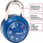 Combination Locker Lock, Combination Padlock for Gym and School Lockers, Colors