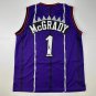 Facsimile Autographed Tracy Mcgrady Toronto Purple Reprint Laser Auto Basketball