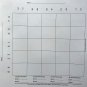 Football Squares Boards & 10 Line Strip Card Combo Includes (20) 25 Square Footb