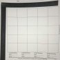 Football Squares Boards & 10 Line Strip Card Combo Includes (20) 25 Square Footb