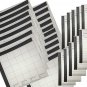 Football Squares Boards & 10 Line Strip Card Combo Includes (20) 25 Square Footb