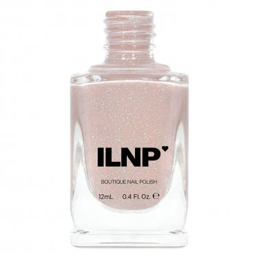 ILNP Birthday Suit - Cashmere Pink Holographic Nail Polish, Neutral Nude, Chip R