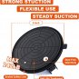 8" Glass Vacuum Suction Cup, Heavy Duty Suction Cups with Pressure Gauge, Hand-H