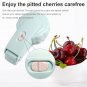 Cherry Pitter Tool Pit Remover - Cherry Seed Remover 6 at a Time - Portable Cher