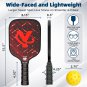 Pickleball Paddles, USAPA Approved Pickleball Paddle Set of 4, Fiberglass Surfac