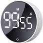 Digital Kitchen Timers, Visual Timers Large LED Display Magnetic Countdown Count