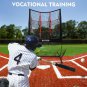 Pitching Target Baseball Net,Pitching Practice Net 9 Grid Baseball and Softball