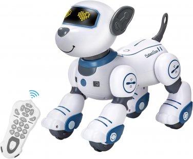 Remote Control Robot Dog Toy: Programmable Robotic Puppy for Kids Smart Interact