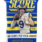 2022 NFL Score Football Pack - 60 Trading Cards per Pack