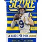 2022 NFL Score Football Pack - 60 Trading Cards per Pack