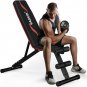 Weight Bench Press, Adjustable Workout Benches for Home Gym Dumbbell Exercise, 8
