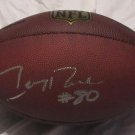 Jerry Rice Autographed Wilson NFL Shield Football W/PROOF, Picture of Jerry Sign