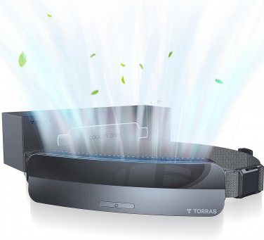 COOLIFY ZONE Wearable Waist Fan, Belt Fan with Unique PCM, Personal Fan, Portabl