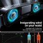 COOLIFY ZONE Wearable Waist Fan, Belt Fan with Unique PCM, Personal Fan, Portabl