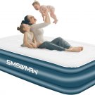 Twin Air Mattress with Built in Pump, 16" Raised Inflatable Blow up Mattress wit
