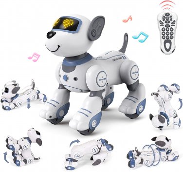 Remote Control Robot Dog Toy That Acts like a Real Dog,Robo Dog with Touch Funct