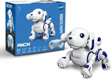 Remote Control Robot Dog, Voice Control Interactive Aibo Robot Dog Toy, Programm