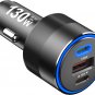 130W USB C Car Charger, PD 100W PPS 45W QC 30W Type C Super Fast Charging LED Ci