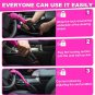 Steering Wheel Lock Anti-Theft Device, Car Theft Prevention Device Safety Kit wi