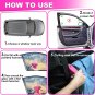 Steering Wheel Lock Anti-Theft Device, Car Theft Prevention Device Safety Kit wi