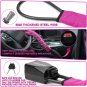 Steering Wheel Lock Anti-Theft Device, Car Theft Prevention Device Safety Kit wi