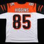 Tee Higgins Cincinnati Bengals Signed Autograph Custom Jersey White JSA Witnesse