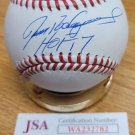 Autographed Ivan Rodriguez"Hof 17" Official Major League Baseball JSA Witness CO