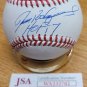 Autographed Ivan Rodriguez"Hof 17" Official Major League Baseball JSA Witness CO