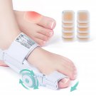 Bunion Corrector with Bunion Pads 10PCS, Adjustable Knob Bunion Correction for W