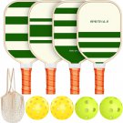 Pickleball Paddles Set,Usapa Approved Pickleball Paddles Set of 4 Premium Pickle