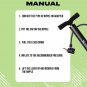 Bike Pump Portable - Ultimate Ball Pump Inflator & Bicycle Floor Pump with Dual