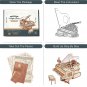 AMK81 Magic Piano 3D Puzzles for Adults-Mechanical 3D Puzzles Musical Instrument