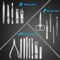 Manicure Set Nail Clippers Pedicure Kit -18 Pieces Stainless Steel Manicure Kit,