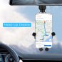 Rearview Mirror Phone Holder, Car Phone Holder Mount, 360-Degree Rotatable and A