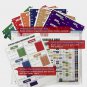 6FT X 4FT Fantasy Football Draft Board 2023-2024 Kit with 637 Player Stickers, 1