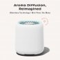 Bedside Diffuser, Blue Diffuser, Waterless Technology, Diffuses up to 400 Sq Ft