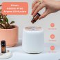 Bedside Diffuser, Blue Diffuser, Waterless Technology, Diffuses up to 400 Sq Ft
